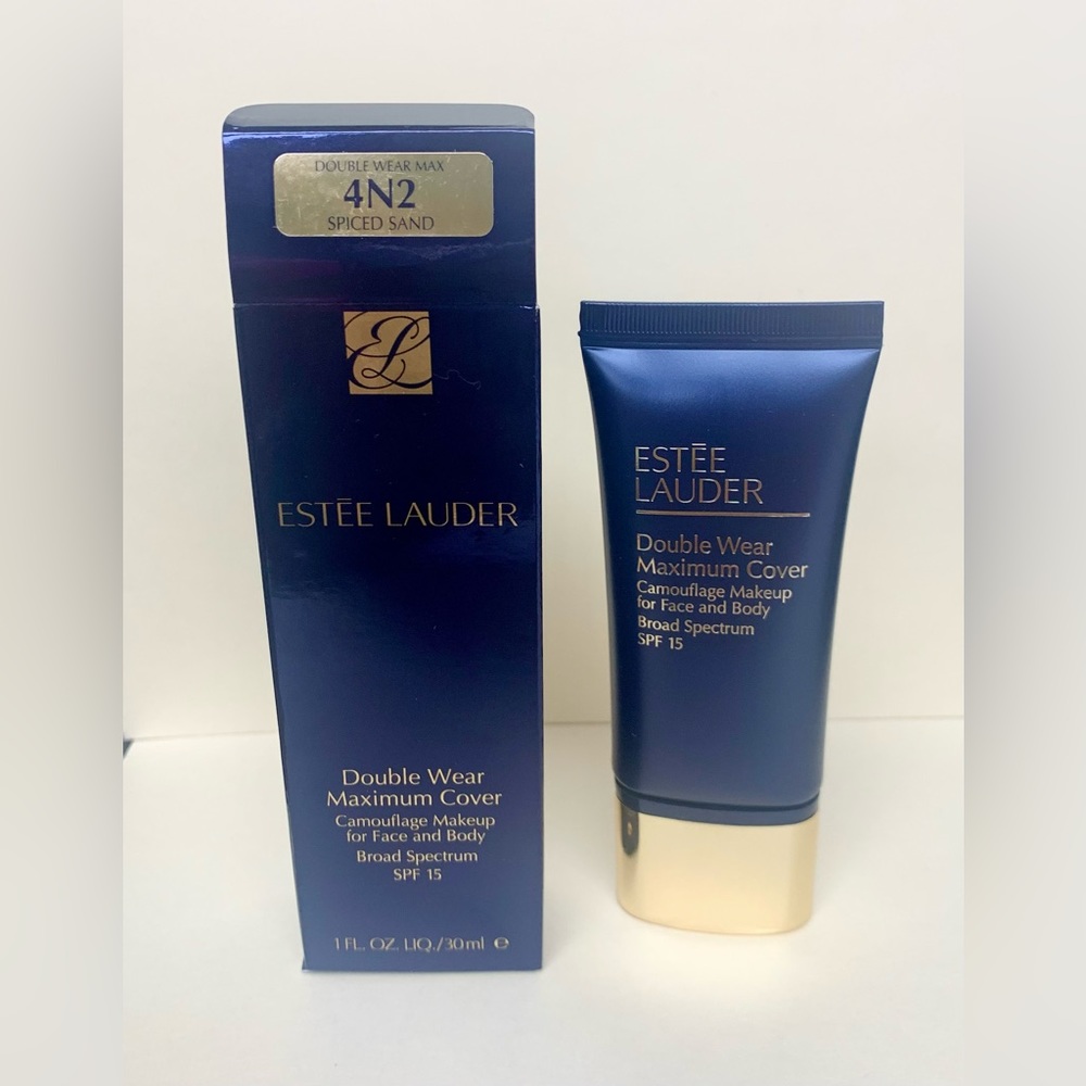 Estee Lauder ~ Double Wear Maximum Cover Face & Body 4N2 Spiced Sand NIB
